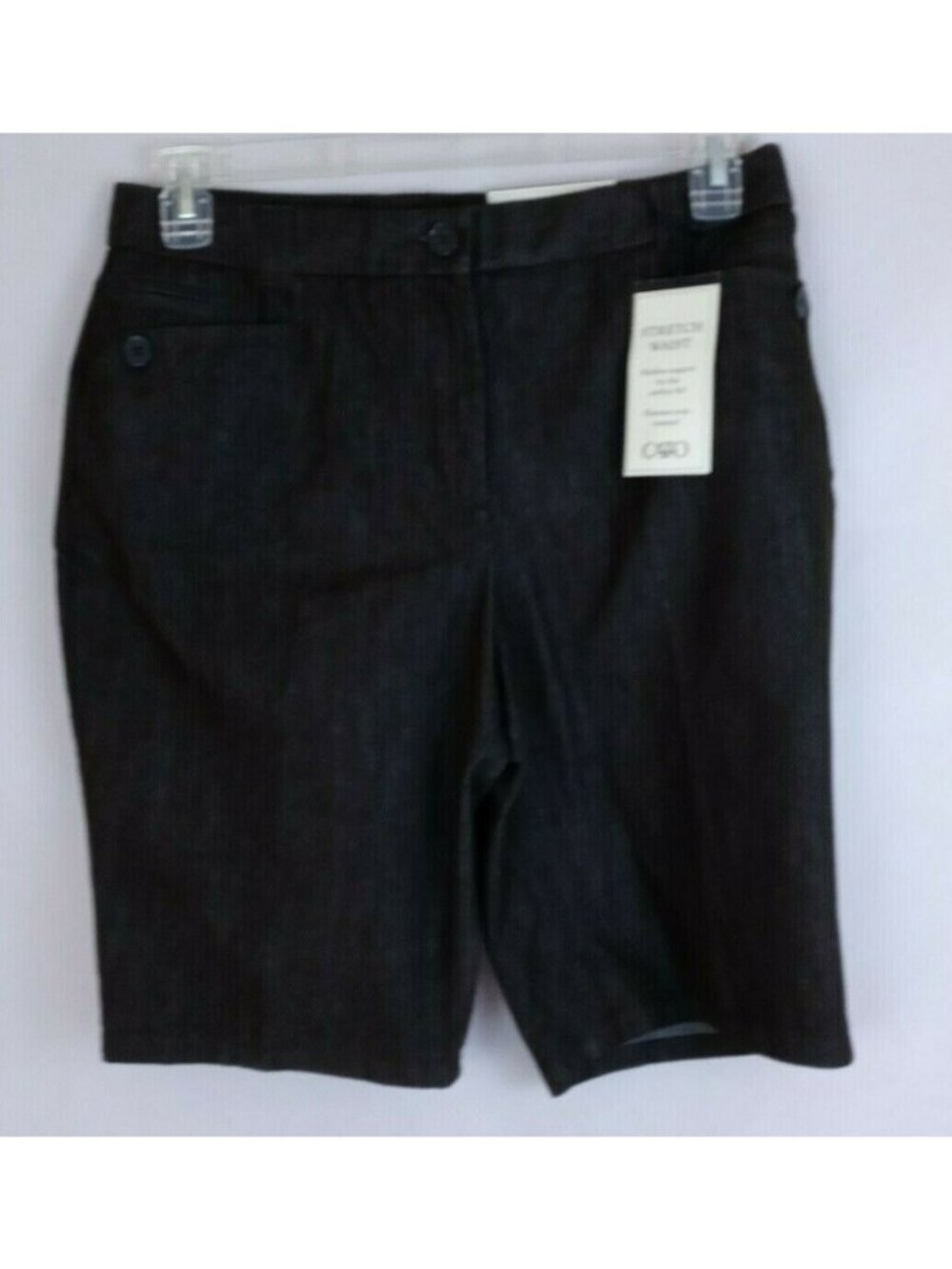 New Cato Women's Classic Stretch Waist Shorts Size 10